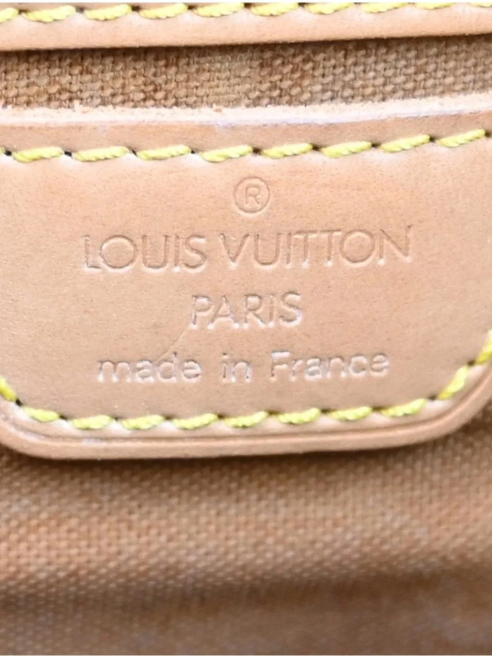 Authentic Louis Vuitton montsouris GM monogram discontinued backpack